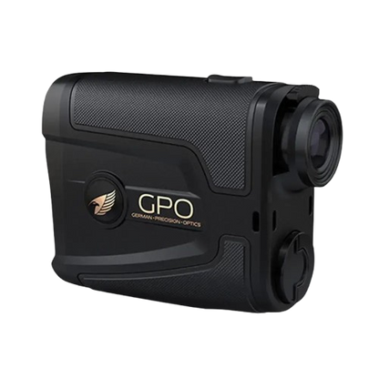 "GPO Rangetracker 1800 Laser Rangefinder in Charcoal Black — 1800 Yard Compact Hunting Rangefinder"