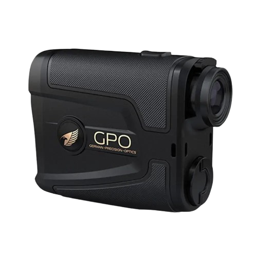 "GPO Rangetracker 1800 Laser Rangefinder in Charcoal Black — 1800 Yard Compact Hunting Rangefinder"