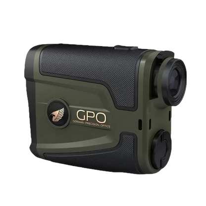  "GPO Rangetracker 1800 Laser Rangefinder in Deep Green — True-Range Angle Compensated Rangefinder"