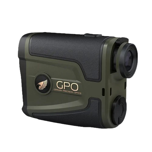 "GPO Rangetracker 2000 Laser Rangefinder in Deep Green — 2000 Yard Compact Hunting Rangefinder"