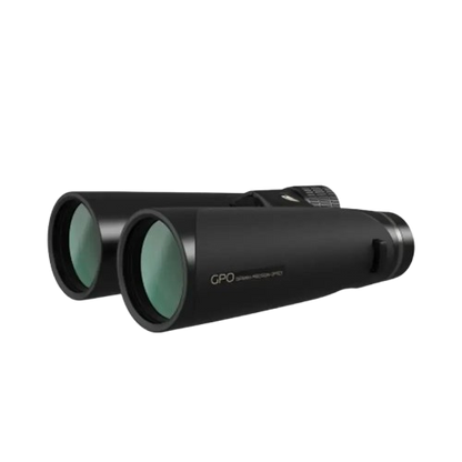"GPO Passion HD Binoculars Front View — Premium Low-Light Hunting Binoculars with GPObright Coatings"