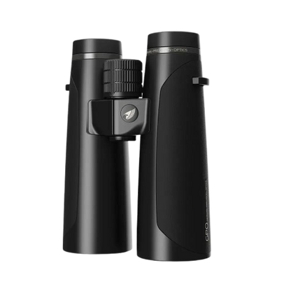 "GPO Passion HD Binoculars Detail View — Magnesium Housing Western Hunting Binoculars""