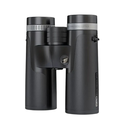 "GPO Passion SD Binoculars Front View — Magnesium Frame Budget Hunting Binoculars 8x42 10x42"